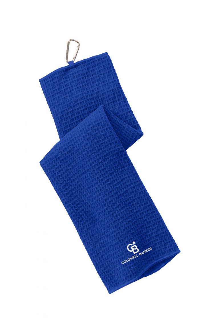 Port Authority® Waffle Microfiber Golf Towel Coldwell Banker OKI